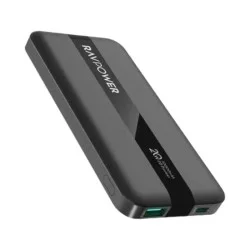 Ravpower Rp-Pb236 Ravpower Rp-Pb1236 Pd Pioneer 20W 3-Port 10000Mah Power Bank Gray